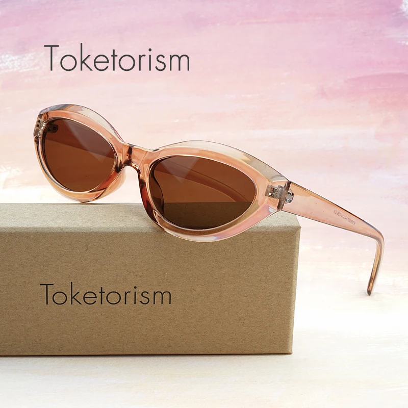 

Toketorism street style new trendy sunglasses women sun cat glasses uv400 lenses 70089