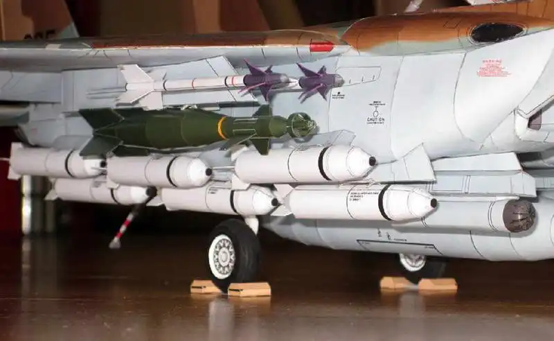 60 см длина самодельная Бумажная модель 1:32 Масштаб F-15I RAAM Dual-roal Fighter версия высокой четкости 3D Трафарет для бумаги "сделай сам" игрушка