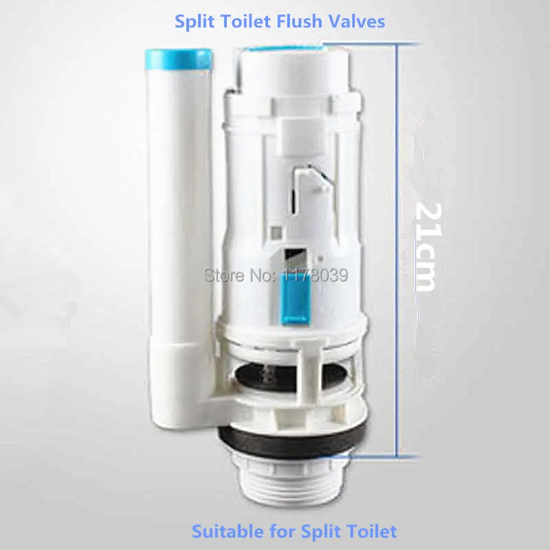 

21cm Split Toilet drain Valves Suitable for water tank height 21-26cm,Suitable for toilet ceramics drain outlet diameter 5.8-7cm