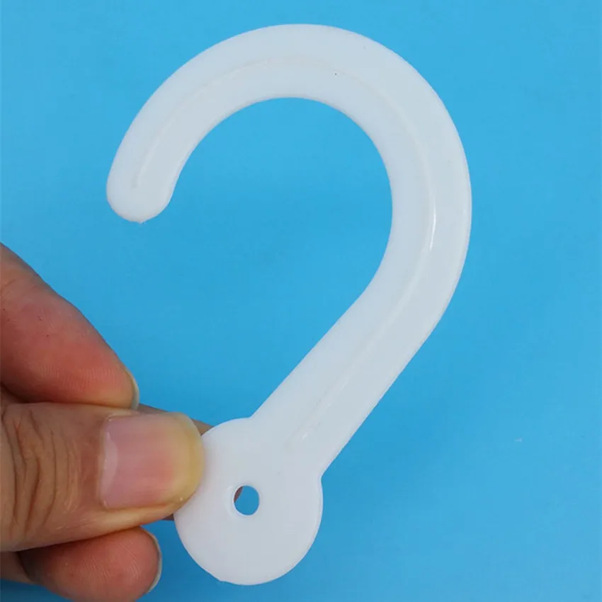 Plastic PP Products Package Accessories With Clinch Bolt Display Clamp