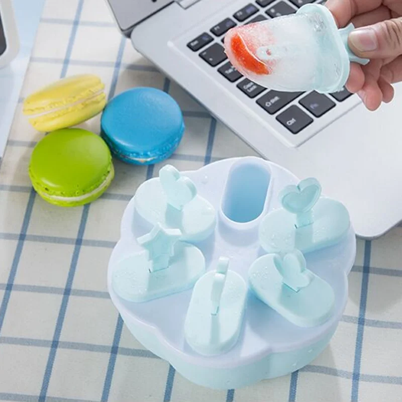 DIY Пластиковые эскимо формы лоток крем форма кубик льда лоток леденец мороженое формы для выпечки формы для мороженого инструменты для приготовления пищи