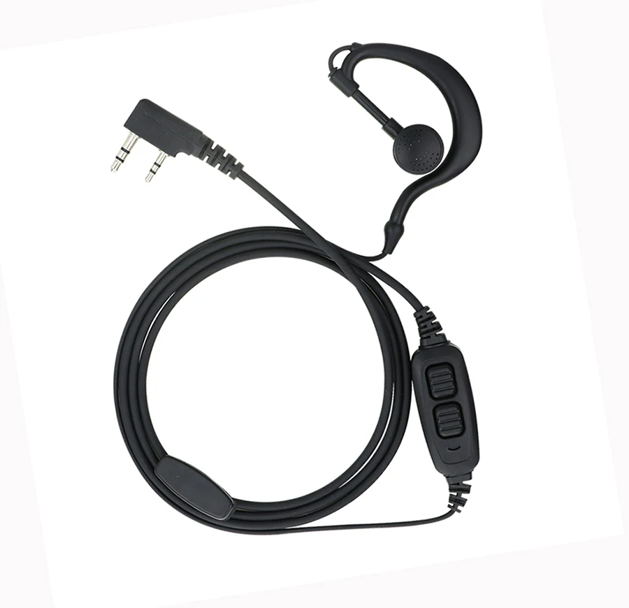 OPPXUNBAOFENGuv-82accessories dual PTTheadsetearpiece with mic for UV 82 UV82L (1)