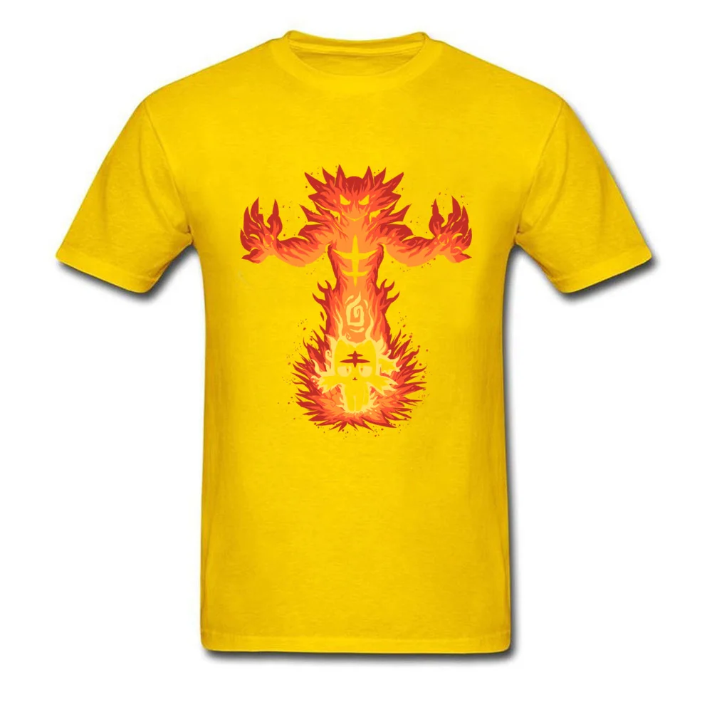 inner fire cat 11142 Casual Tees Short Sleeve for Men Pure Cotton Summer Fall Crew Neck T-Shirt Summer Tee-Shirt New Design inner fire cat 11142 yellow
