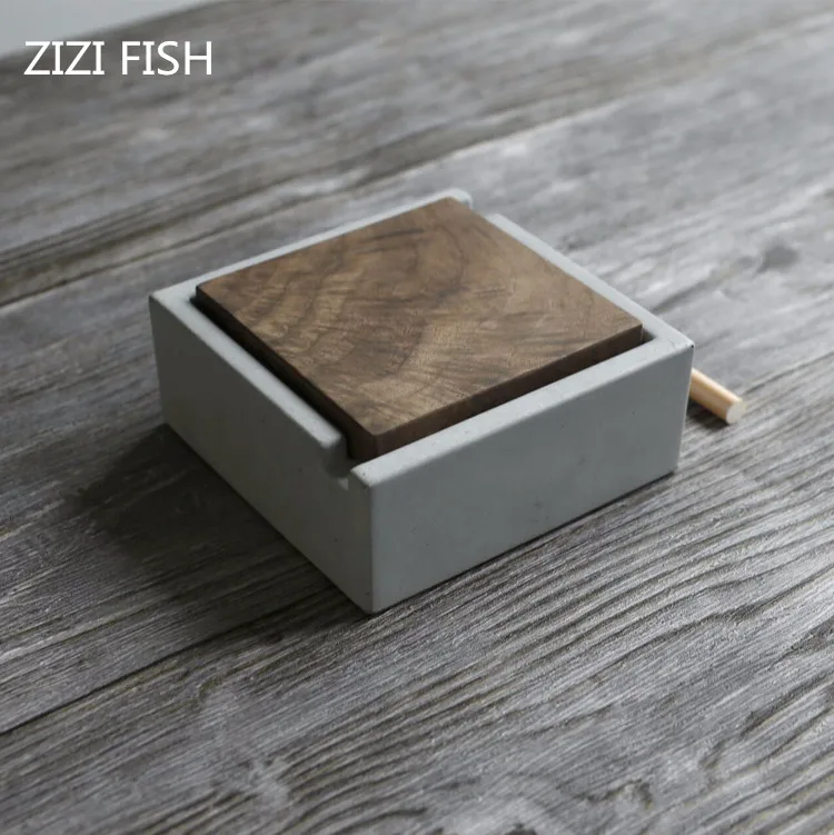 Цементная пепельница для пепельницы гостиницы|ash tray|decorative ashtrays |