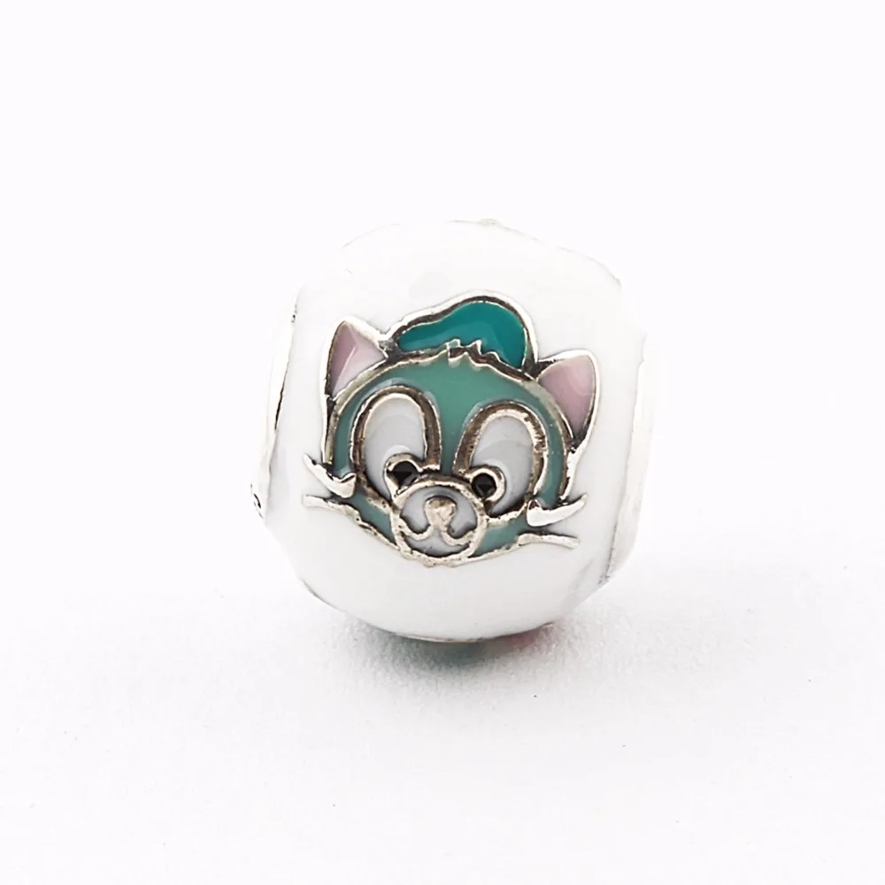 

ZMZY Cute Mickey Fashion 100% 925 Original Sterling Silver Charms Beads Fit Pandora Charm Bracelet DIY Jewelry