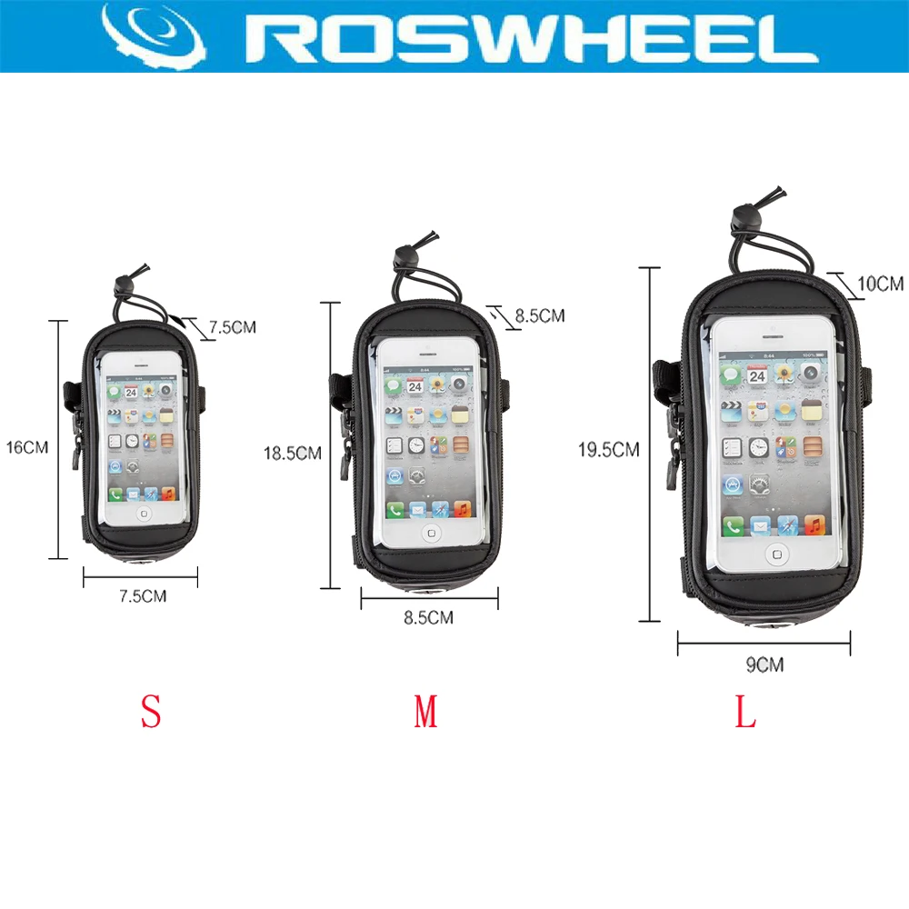 ROSWHEEL Водонепроницаемый чехол для IPHONE мобильного телефон езды на велосипеде
