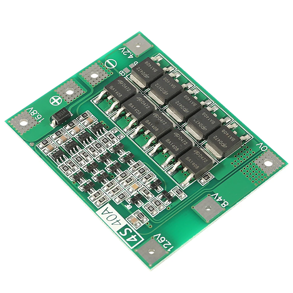 Защитная плата Aokin 4S 40A литий ионная батарея 18650 зарядное устройство pcb bms