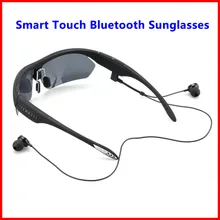 K2 Smart Touch Polarizada Óculos De Sol Do Bluetooth 4.0 Estéreo Fone De Ouvido fone de Ouvido Controle de Voz w/Mic Para o iphone Samsung LG Xiaomi HTC