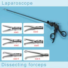 Medical Laparoscope Biopsy Forceps Bending Separation Forceps Surgical Instruments laparoscope training forceps Scissors