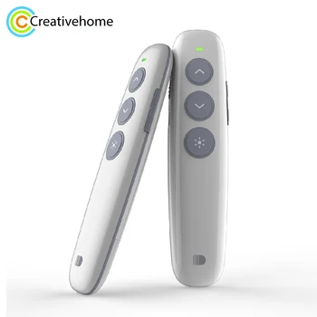 

Wireless Powerpoint Presenter Remote Control 100m 2.4GHz Rechargeable PPT Presentation Cliker Multi-media Pointer Presenter Pen