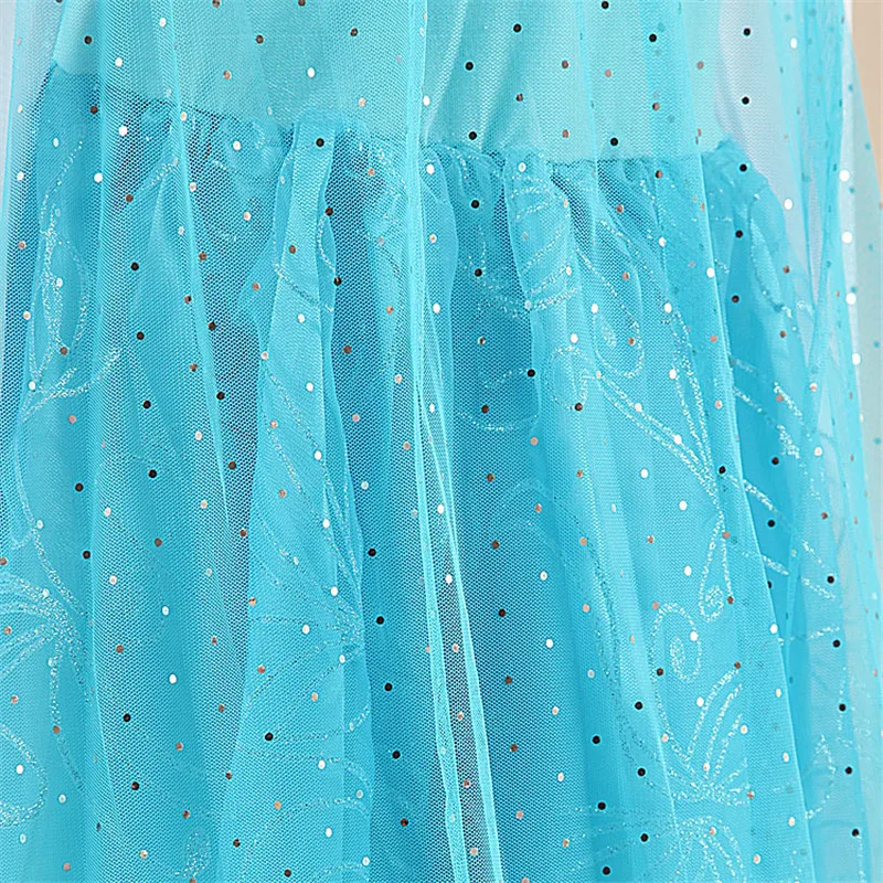 Детские нарядные платья бальное платье принцессы Авроры для девочек, маскарадный костюм на Хэллоуин Детская праздничная одежда платье с фатиновой юбкой для ролевых игр