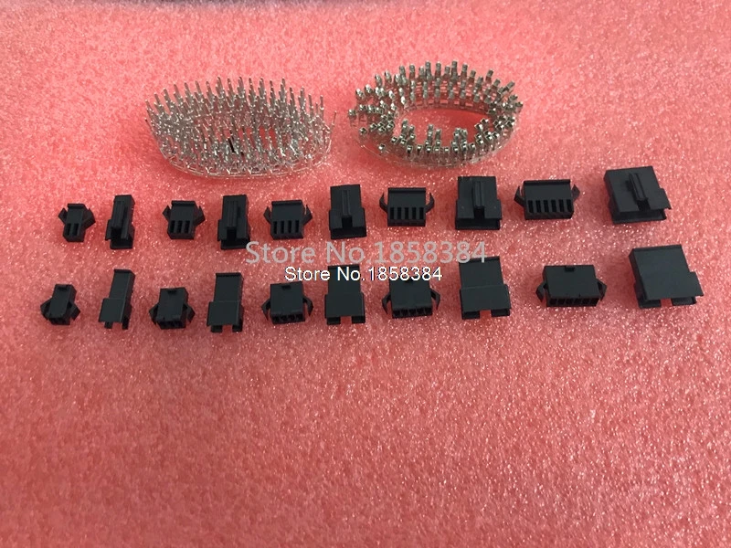 480 шт./лот комплект в коробке 2p 3p 4p 2 54 мм Шаг гнездовой и мужской Разъемы адаптер