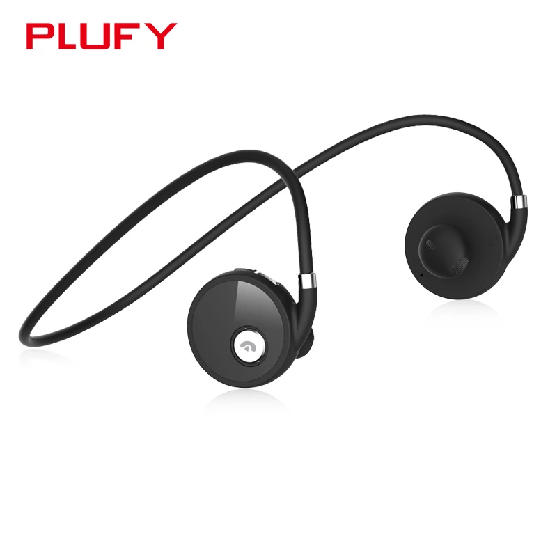 Plufy Wireless Bluetooth Earphone Sport Stereo Headset Noise Cancelling