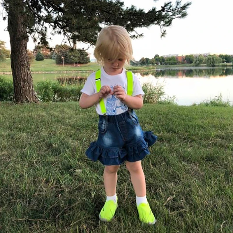 Adjustable Children Suspenders Belt Baby Boys Girls Clip-on Y-Back Elastic Braces Costume Soild Color Strap Accessories