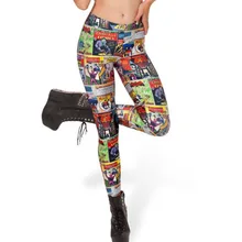 Женские модные 3D Леггинсы с цифровой печатью леггинсы с Бэтменом винтажные леггинсы молочного размера плюс S-M-L-XL
