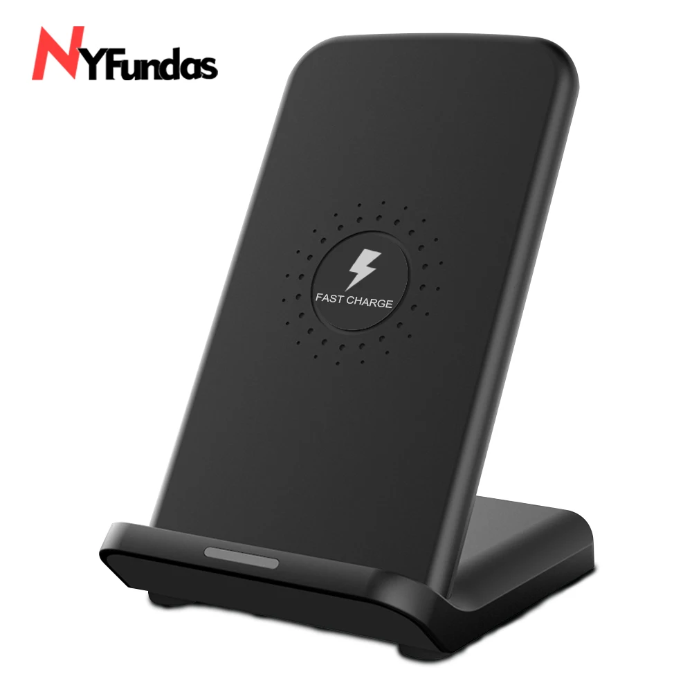 

NYFundas Induction Wireless Charger Qi 10W phone Holder For Apple iphone X XS MAX 8 Plus XR fast chargeur cargador inalambrico
