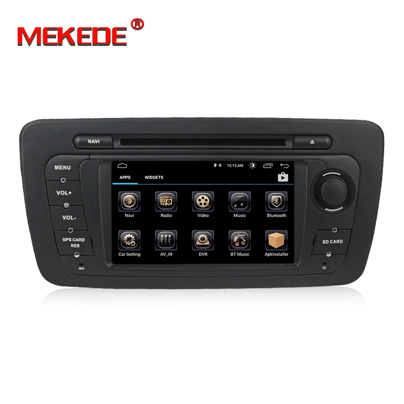 Perfect New arrival! Mekede android 8.1 Car multimedia system car GPS DVD player for Seat Ibiza 2009 2010 2011 2012 2013 wifi BT RDS FM 3