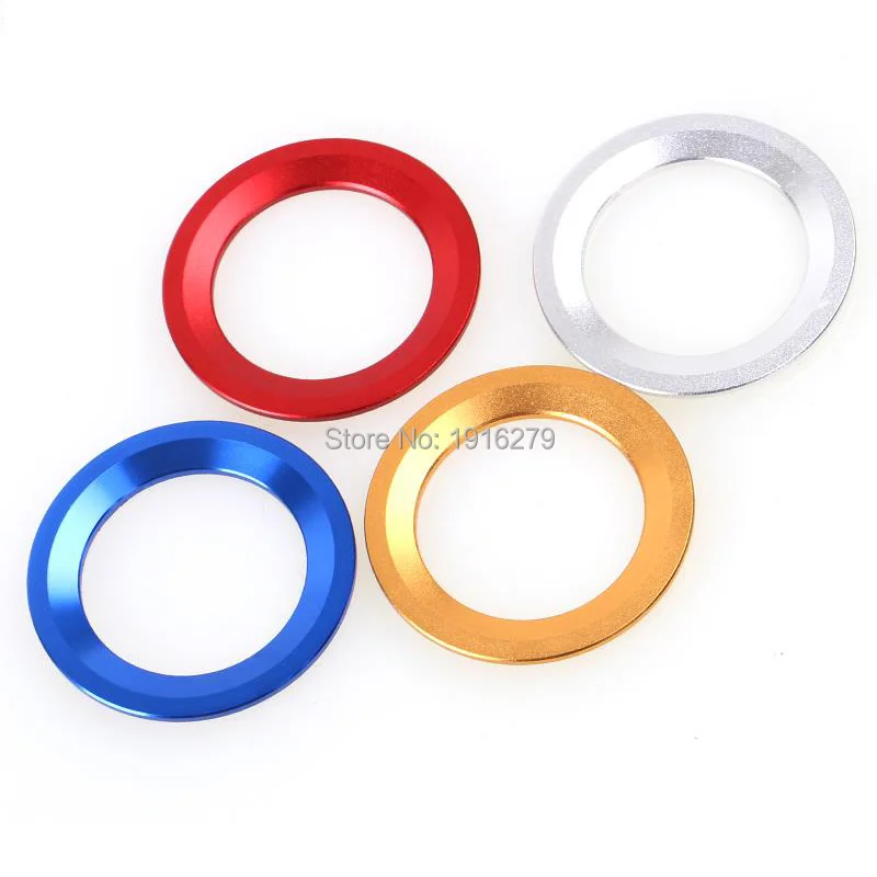 

Start Stop Push Button Decoration Ring Ignition Key Hole Engine Power Switch Trim Sticker For Cadillac XT5 Car-styling