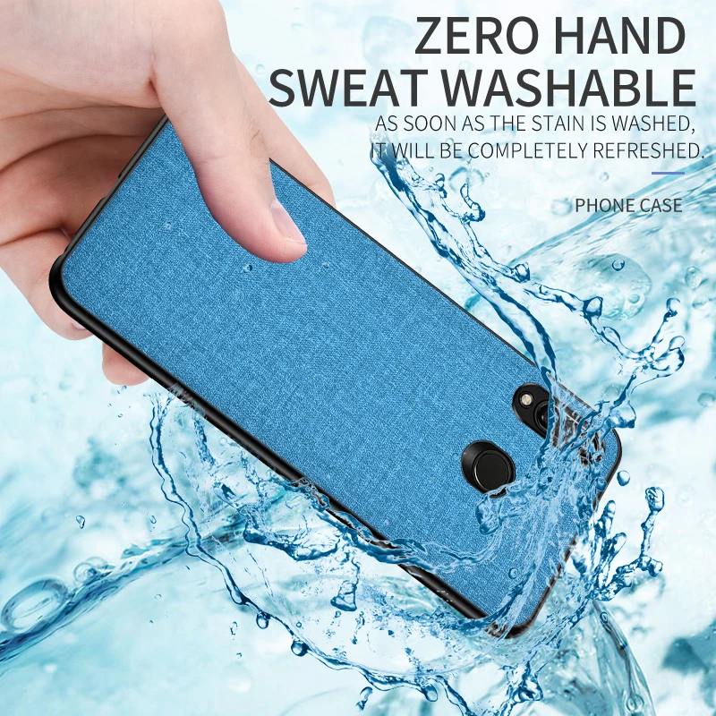 Тканевый чехол для Huawei Honor 10i 20i V20 Mate 20 RS Magic 2 Nova 5 Pro 5i Мягкий силиконовый honor Note