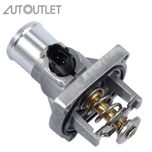 AUTOUTLET 96984104 термостат для Vauxhall Astra G H модели Insignia, Meriva Signum Vectra C Zafira 1,6 1,8 термостат охлаждающей жидкости 96414627