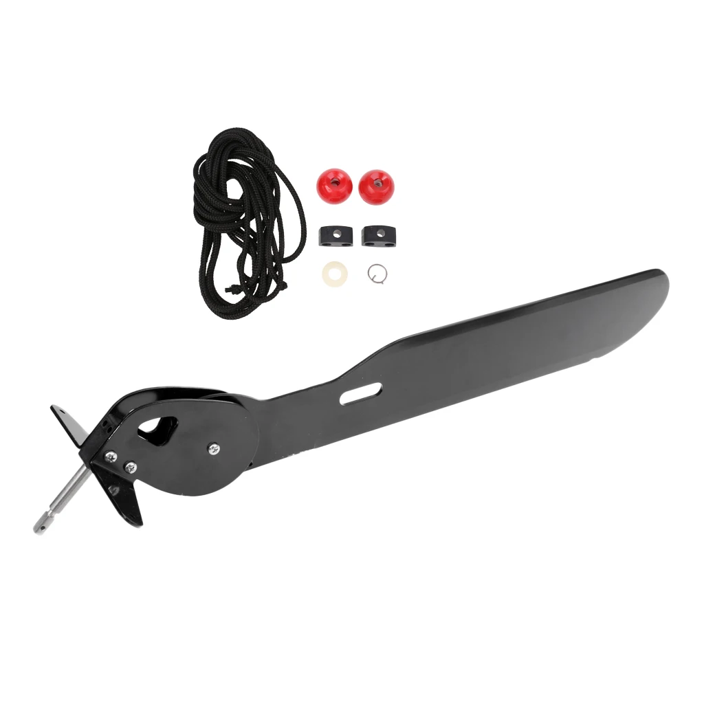 Ocean Kayak Rudder Foot Control Direction Kit Sailing Boat Parts Hardware with Steering System