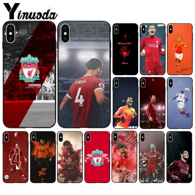 Yinuoda Liverpool Virgil Van Dijk Colorful Cute Phone