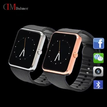 Neue Smart Uhr Original GT08 Uhr Sync Notifier Unterstützung Sim-karte Bluetooth-konnektivität Apple iphone Android Telefon Smartwatch