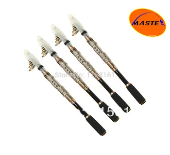 

Hot sell!3.3 metres telescopic fishing rod carbon sea rod hand pole 10 sections ultra light fishing tackle lure