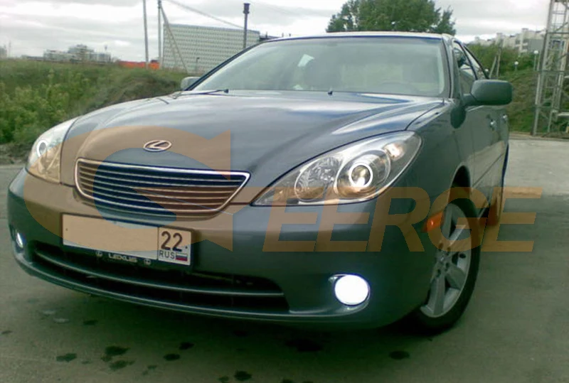 Для LEXUS ES330 2005 2006 ксеноновые фары отличные ангельские глазки Ультра яркое освещение CCFL ангельские глазки Halo комплект колец