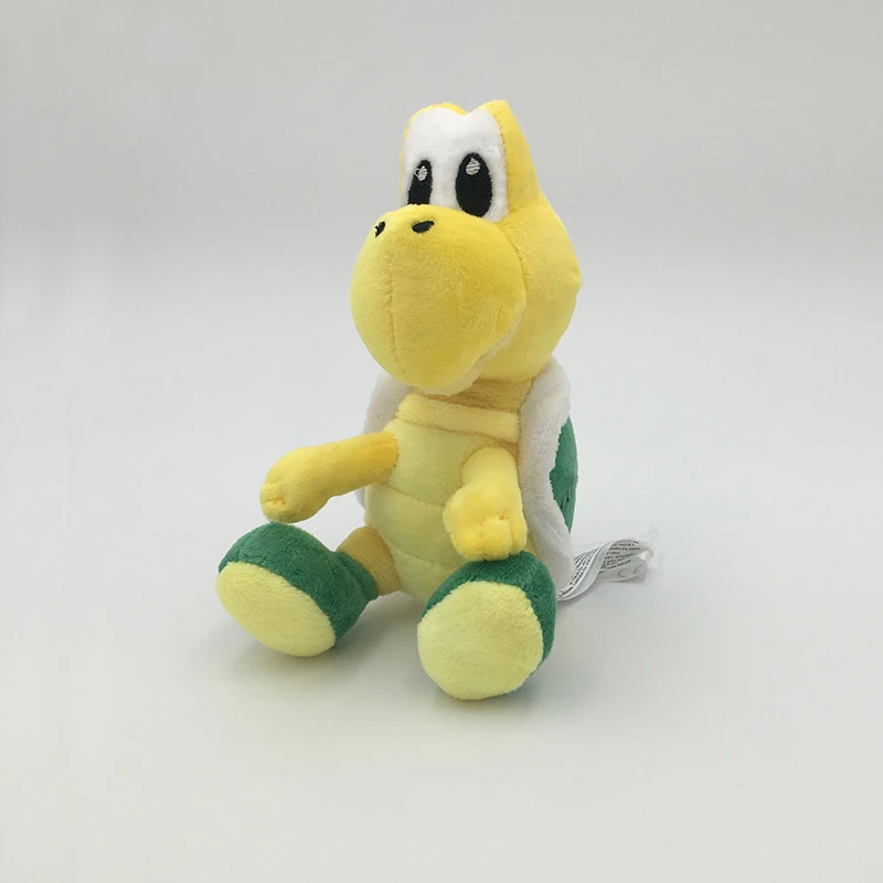 Новинка года; 2 цвета; Super Mario Bros. 6 дюймов 15 см Koopa Troopa плюшевые куклы мода прекрасный мультфильм черепаха игрушки для детей