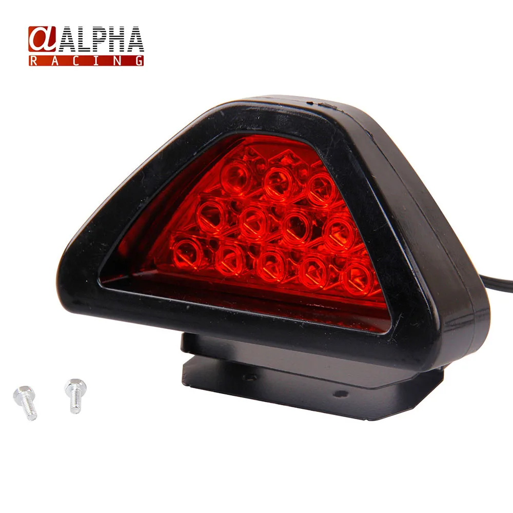 alpha racing f1 style 12 led brake light car rear car brake light