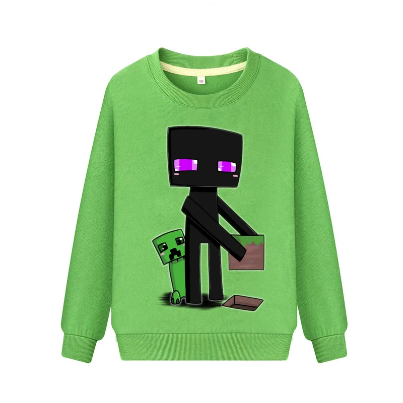 

Child Boys Girls Sweatshirts Hoodies For Kids Full Sleeve Spring Hoodie Costume Baby 100%Cotton Roblox Game Pullover Coats DZ094