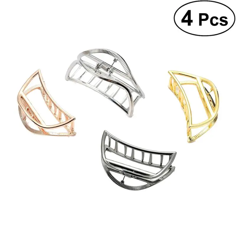 Buy 4pc Hair Claw Clip Grace Alloy Simple Decorative