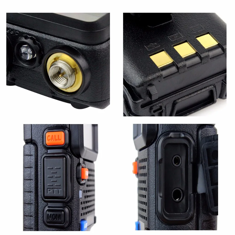 2pcs Retevis RT 5R Walkie Talkie Radio 128CH VHF UHF Dual Band Ham Radio Amador Hf 5