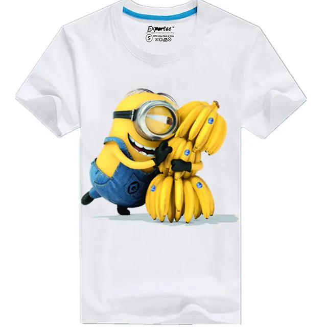 Alisister Cartoon Despicable Me Minion T Shirt Printed Funny Men Women 3d