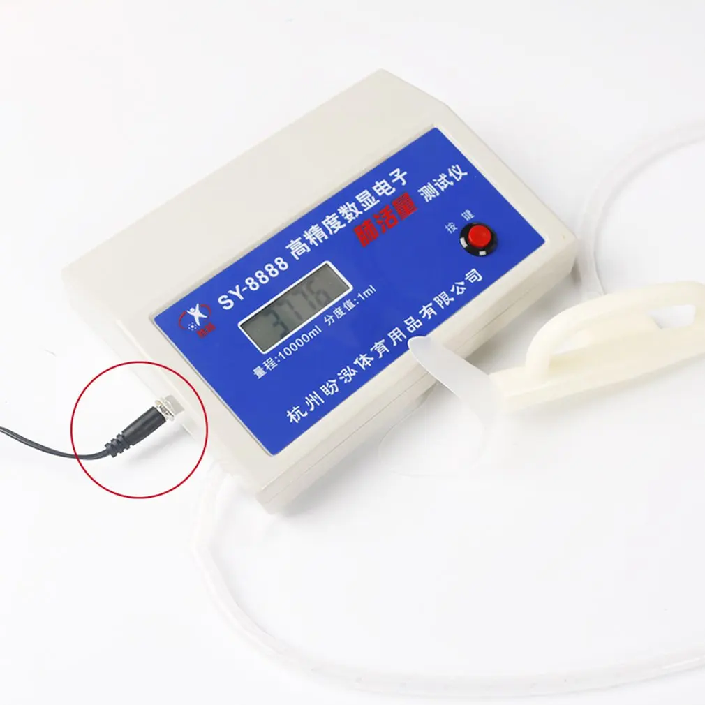 

Automctic Digital Electronic Spirometer 4 Bits Hd Lcd Screen Clinic Or Home With 20Pcs Disposable Mouthpiece