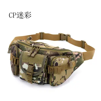 

Camouflage Pattern Military Hiking Bag Casual Portable Tactical Men Nylon Waist Belt Fanny Pack Chest Bag Hot
