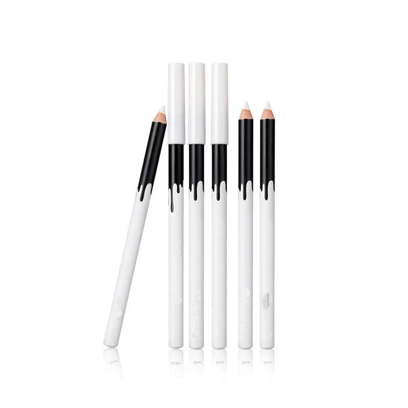 

2018 New Eye Liner Color Cheap Makeup High Quality Long Lasting Pigment Waterproof White Eyeliner Pencil Lot