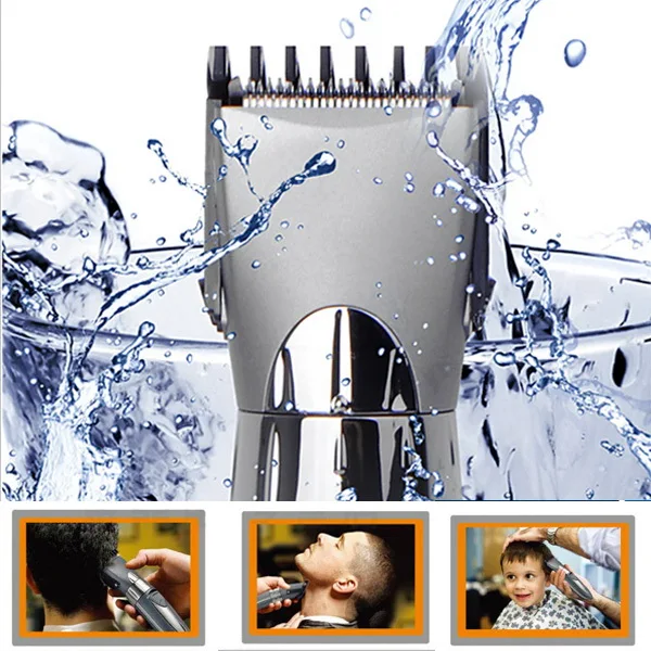 

Professional Electric Hair Clippers Waterproof Rechargeable Cutting Trimmer Electric Hair Shaver Cordless Hair Cutting Machine