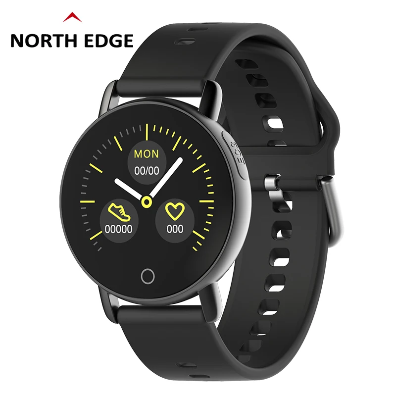 

North Edge 2019 New Smart Watch Men Women Heart Rate ECG PPG Monitor Blood Pressure Fitness Tracker Smartwatch Sport Watch