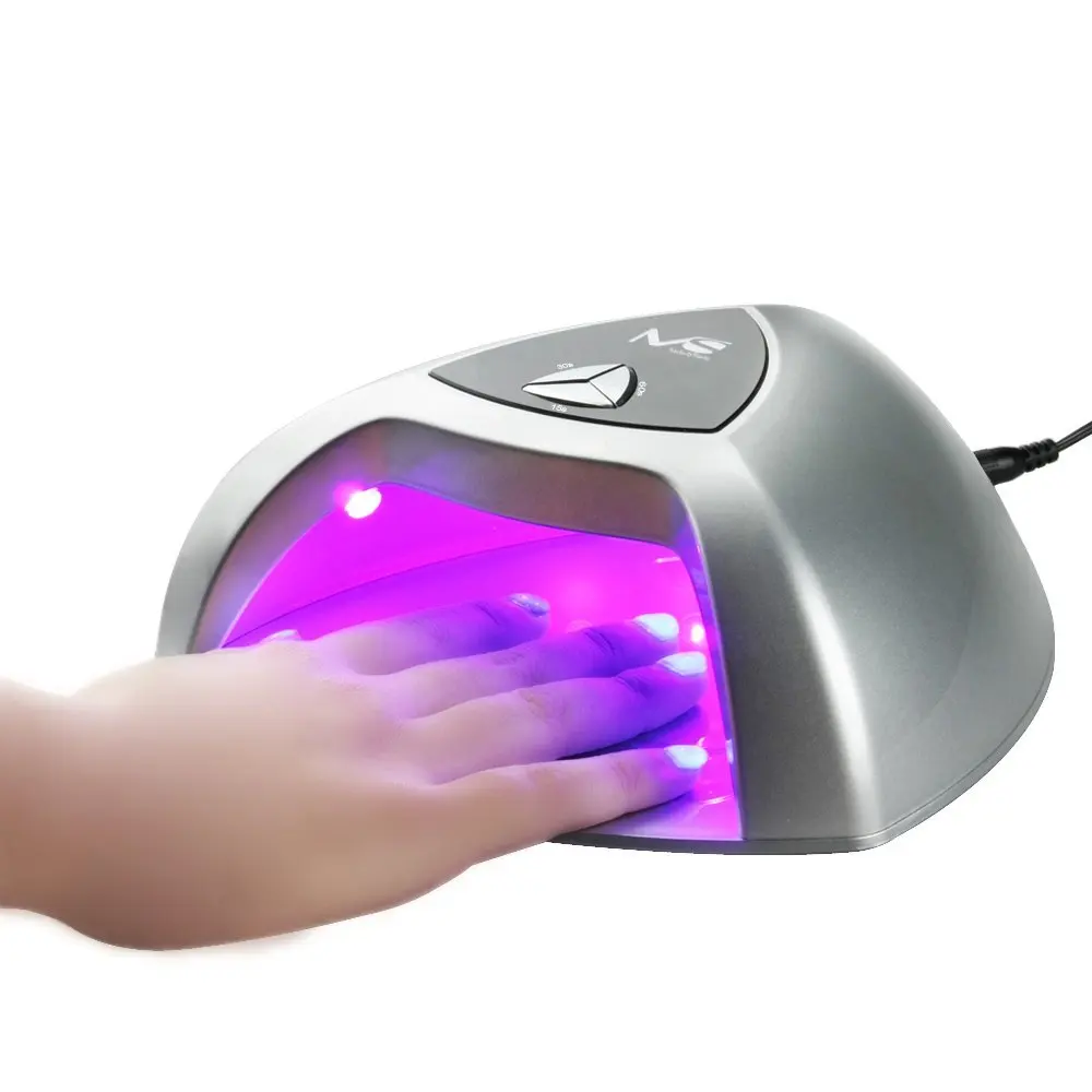 2017 Melodysusie Led Nail Lamp Polish Dryer Black 24w Handy Nail Dryer