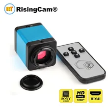 Пульт дистанционного управления SONY imx323 сенсор HD 1080P HDMI C крепление цифровой видео промышленный микроскоп камера для ремонт телефона pcb