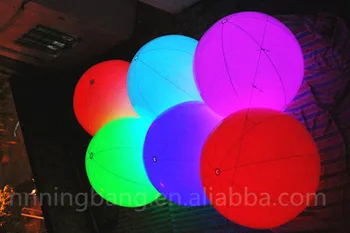 

Free shipping 2m hot-sale pvc giant inflatable LED helium balloon