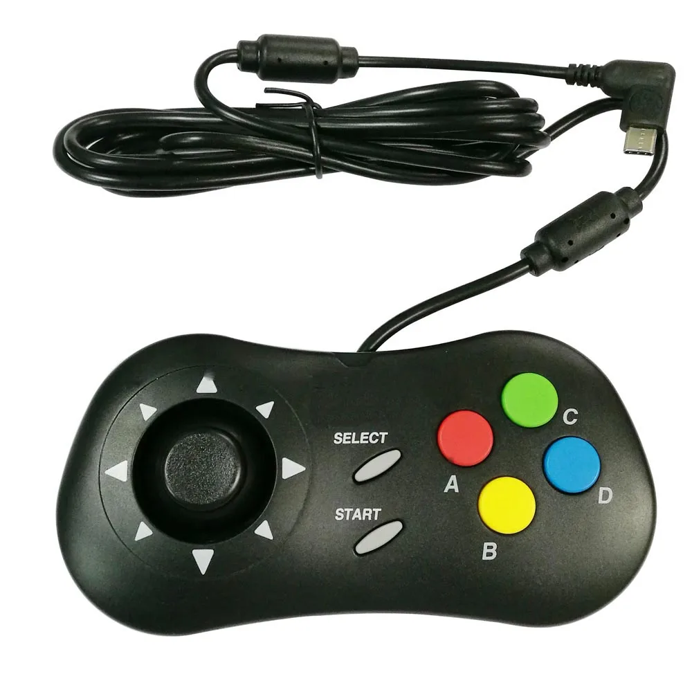 Мини-контроллер мини-коврик джойстик+ кнопки ABCD для neogeo