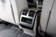Garniture de couverture de sortie d'aération de climatisation de Chrome d'abs pour Mercedes Benz GLK classe X204 200 300 360 accessoires automatiques