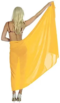 

Super Light Weight Sheer Chiffon Beach Sarong Wrap Skirt