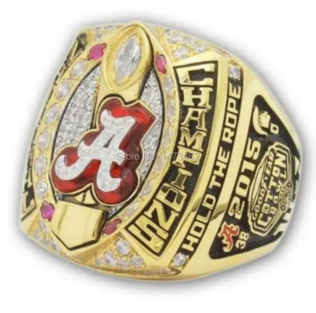 New 2015 2016 Alabama Crimson Tide Men's Football National Championship