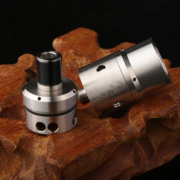 

Athena authentic BOSS RDA Atomizer sub ohm replaceable DIY coil huge vapor deep juice well 10pcs wholesale