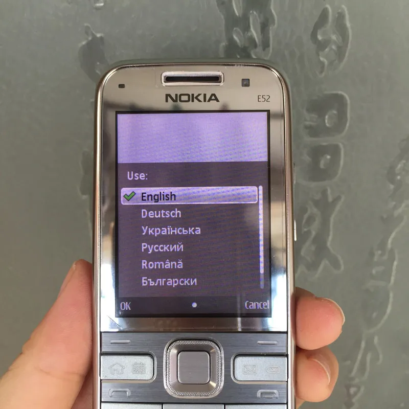 Мобильный телефон Nokia E52, Bluetooth, Wi-Fi, gps, E52, 3g, мобильный телефон, русская клавиатура, арабская клавиатура и один год гарантии