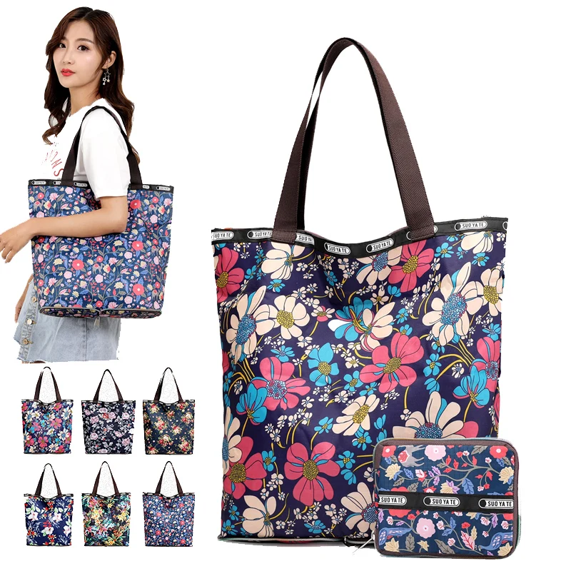 Модная женская сумка с цветочным принтом, Высококачественная прочная школьная сумка, Большая вместительная сумка на плечо для девушек, горячая Распродажа, сумка для покупок